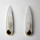 Pair of sconces "ears" idearte spain 1980