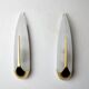 Pair of sconces "ears" idearte spain 1980