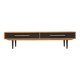 Oak lowboard, Scandinavian design