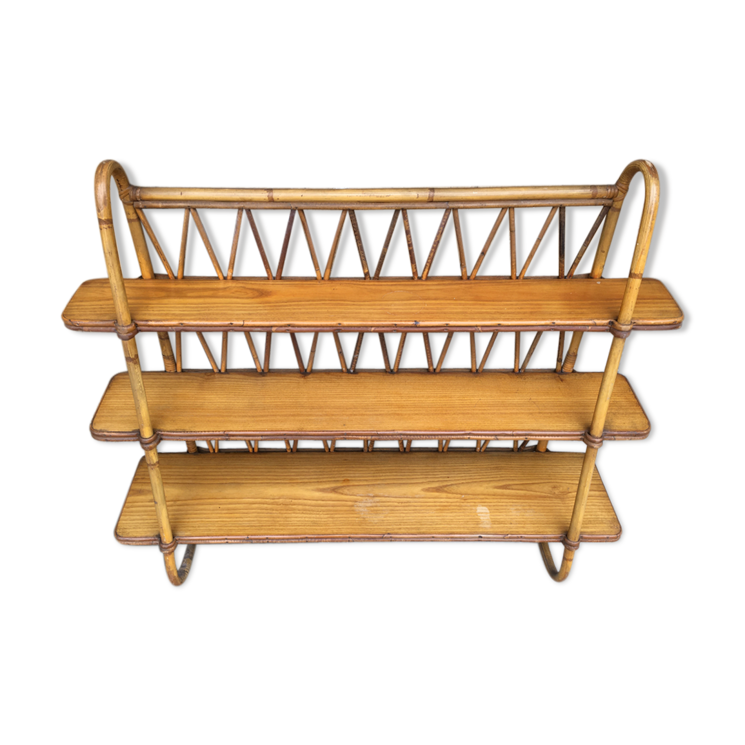 Decorazur rattan shelf
