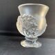 Vase signed Lalique France Saint Cloud model