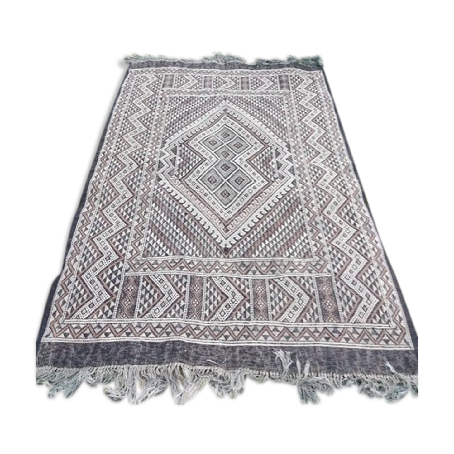 Old wool carpet - 120x185cm