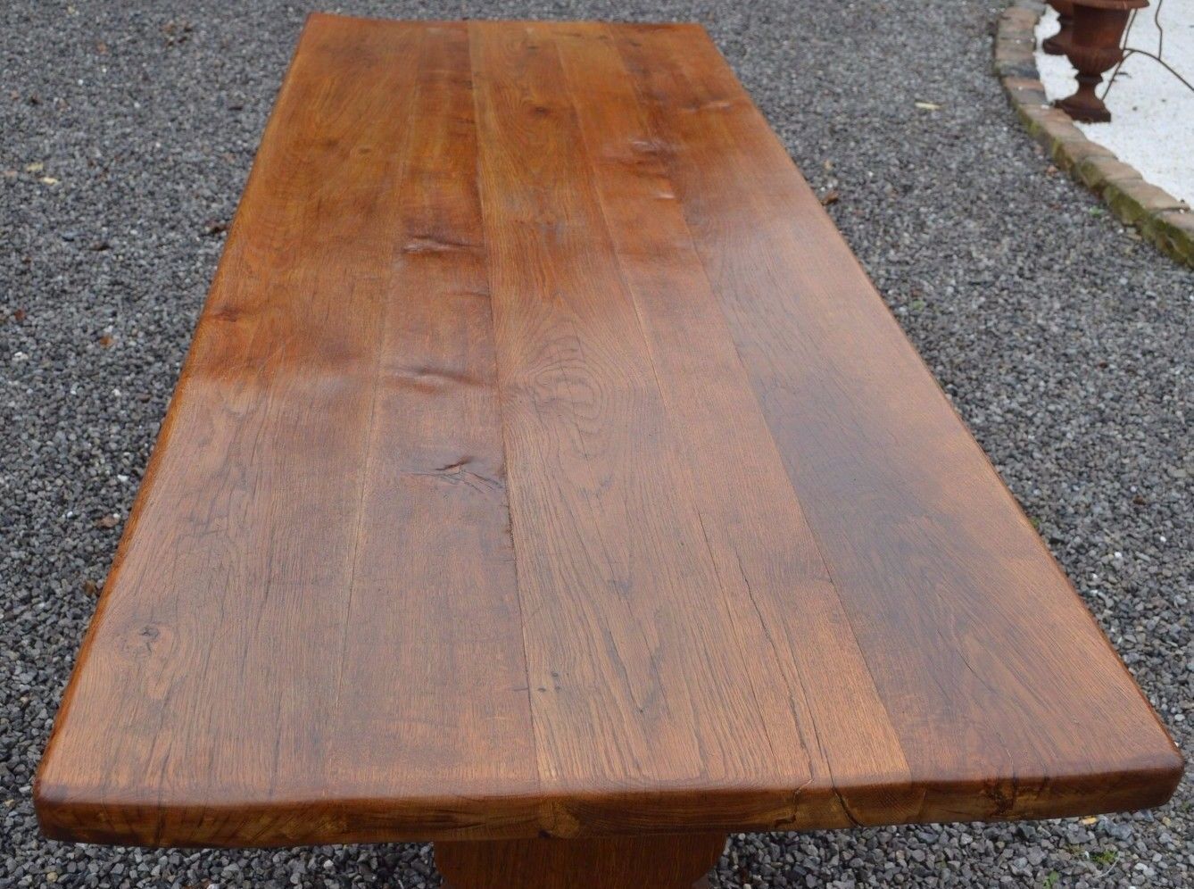 Oak farm table