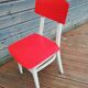 Lot de 4 chaise et une table vintage , années 70