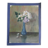 Old watercolor - bouquet of roses