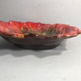 Vallauris ceramic cup in the shape of a leaf