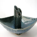 Vintage stoneware vase 1970