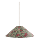 Refurbished printed trapezoidal pendant light