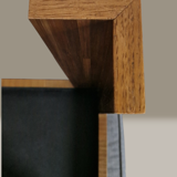 Wood marquetry table Benoît Cazes 2023 - Art Deco reissue JM Frank