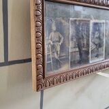 Cadre photo panoramique en bois