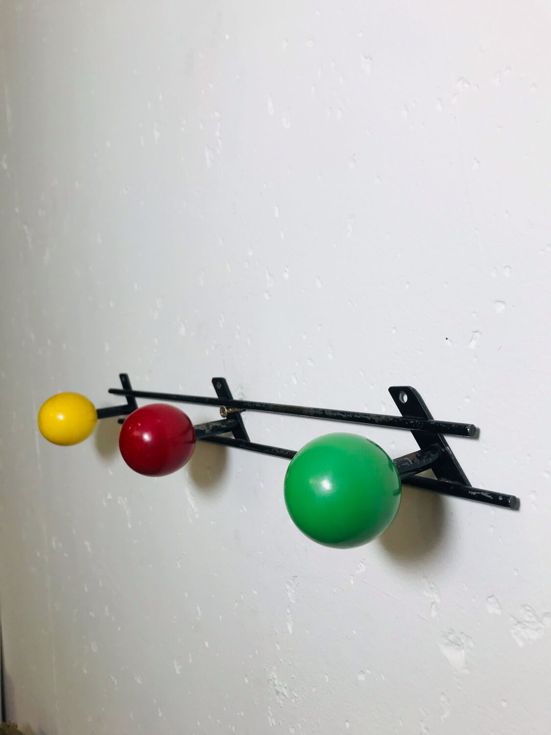 Porte-manteaux boules 1960