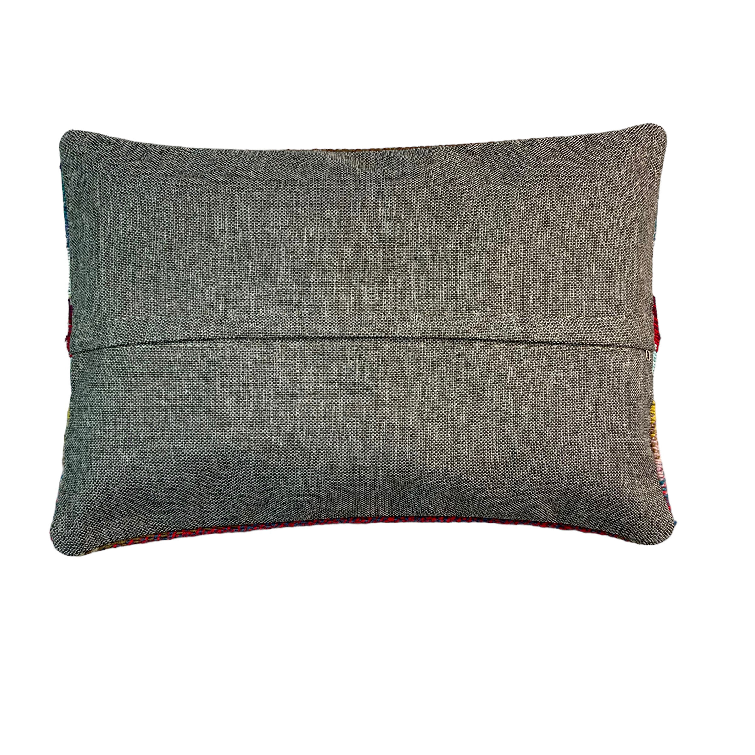 Vintage turkish kilim cushion cover 30x50cm