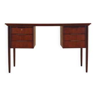 Bureau en teck, design danois, années 1970, production : Danemark