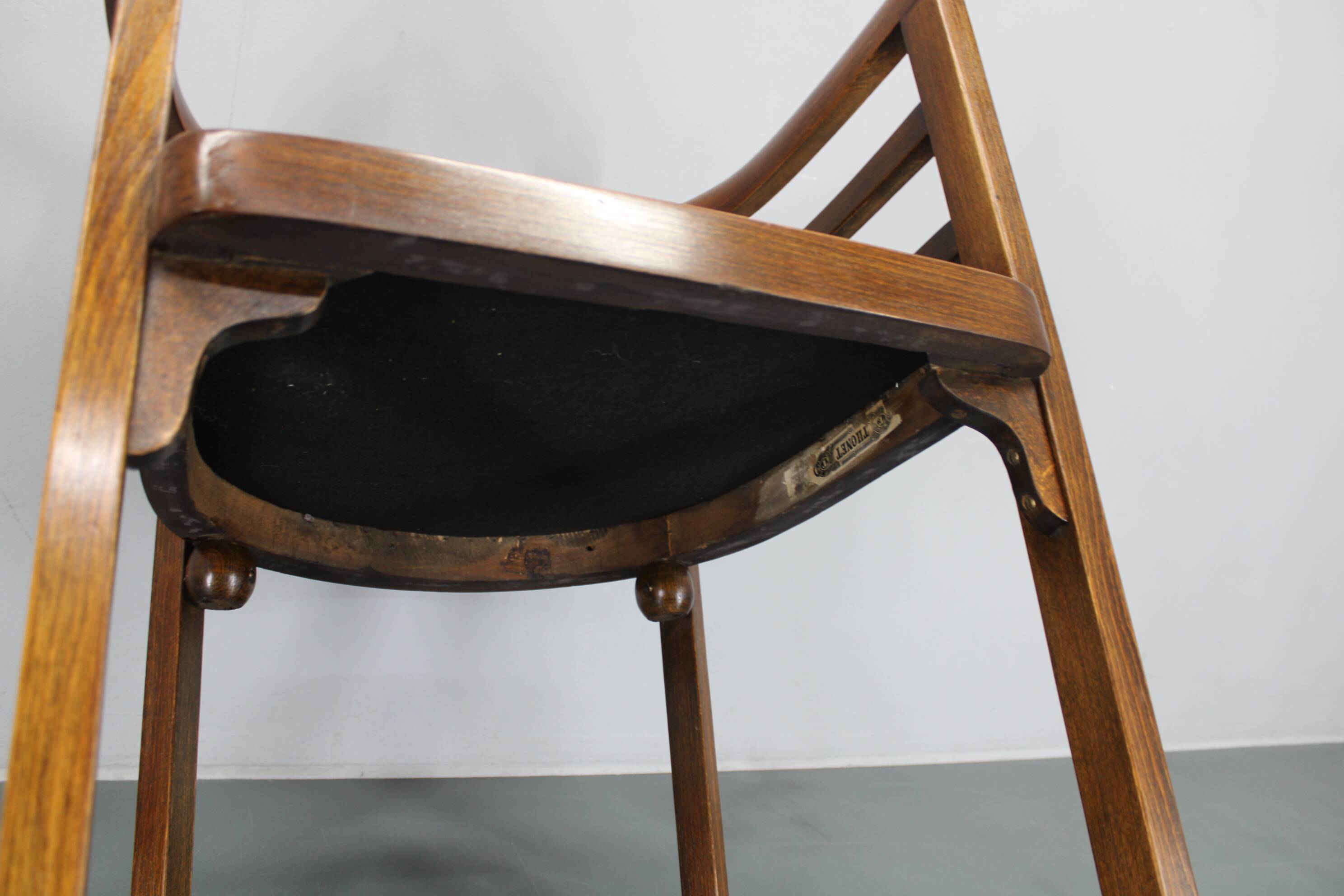 1930s Thonet restored armchair, Czechoslovakia