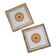 Set of 2 vintage ceramic trivets – Semigres