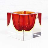 Empty pocket ashtray Murano Flavio Polished