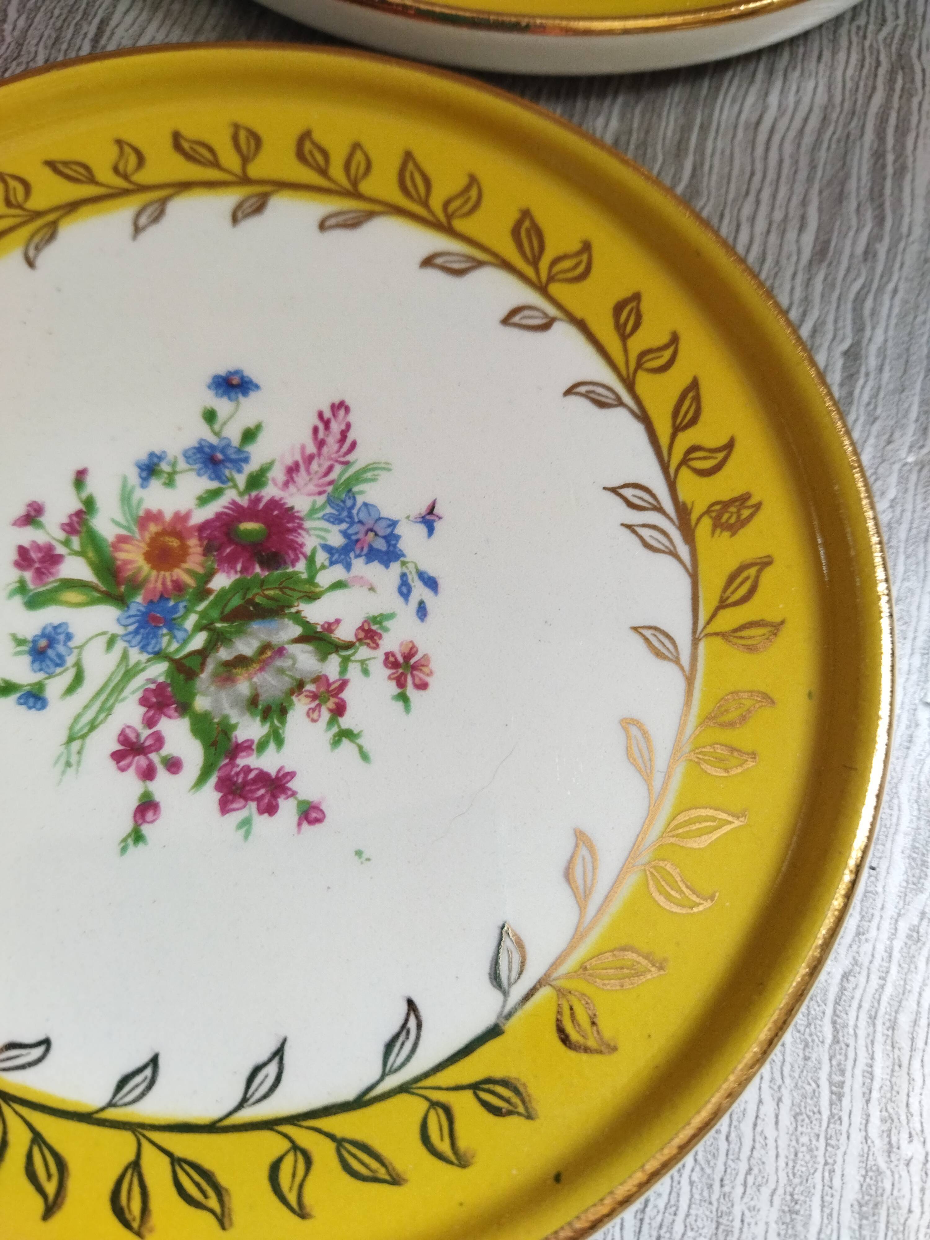 Gien "Floreal" bottle coaster
