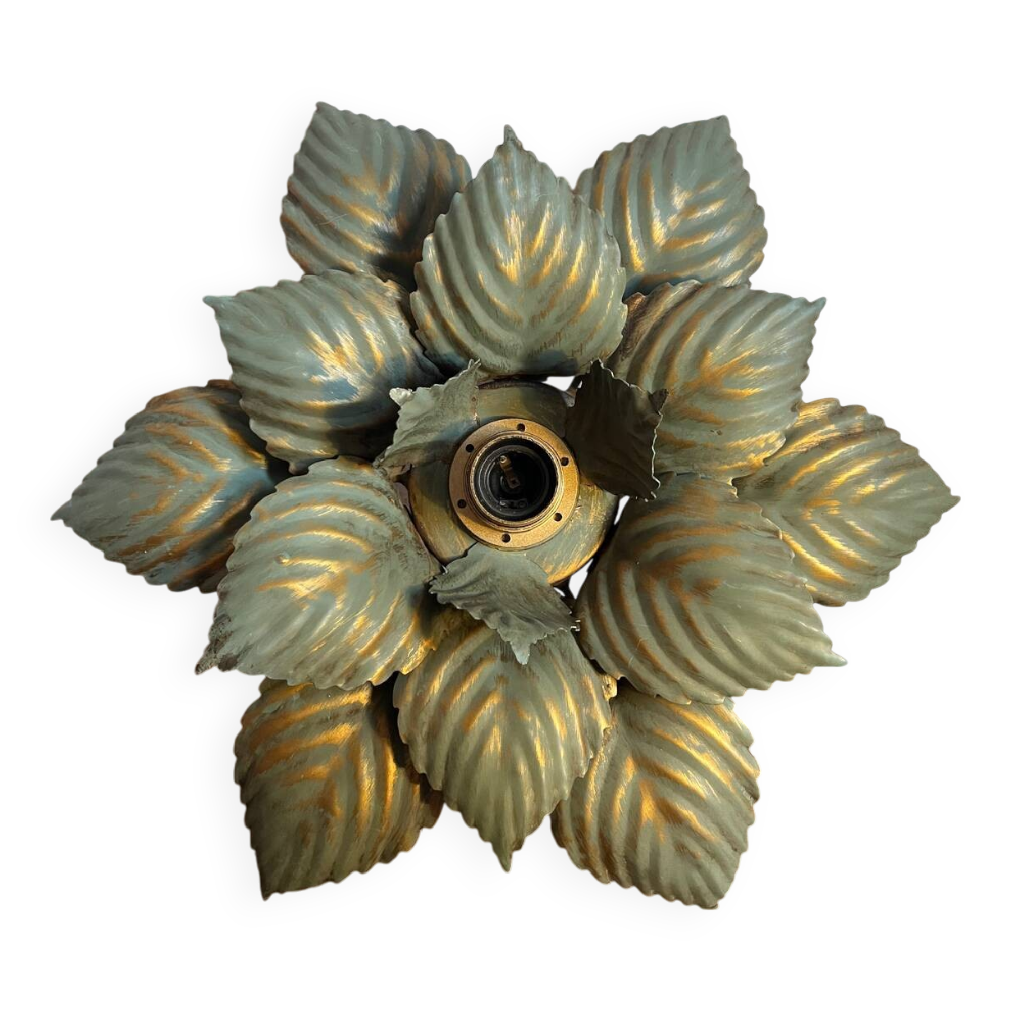 Masca metal flower wall or pendant light