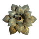Masca metal flower wall or pendant light