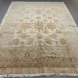 Sultanabad Carpet 300x218 cm Handmade Wool Chobi Rug Natural Dyes