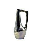 A. Cytère, modern iridescent gres vase, Rambervillers France 1950s