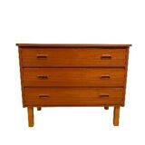 1960s vintage chest of drawers, Danish