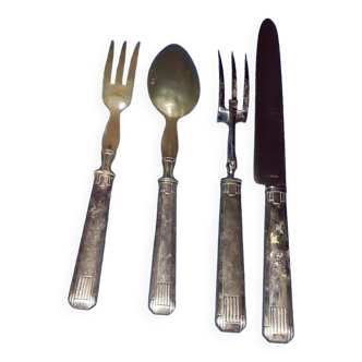 1930s Carving and Salad Service