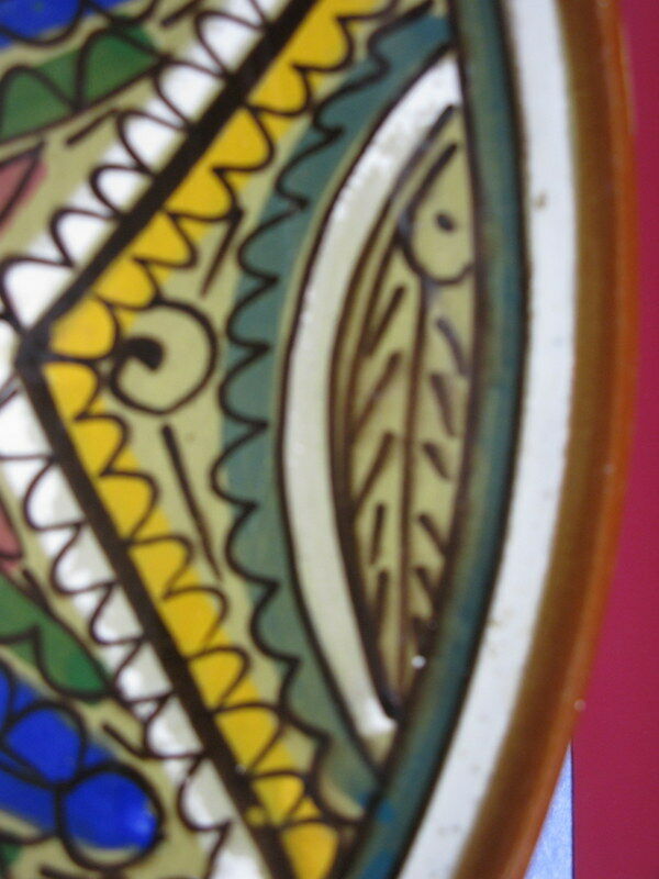 Ceramic North Africa Dish