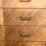 Vintage chest of drawers bobbin feet
