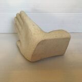 A hand-made stone bookend