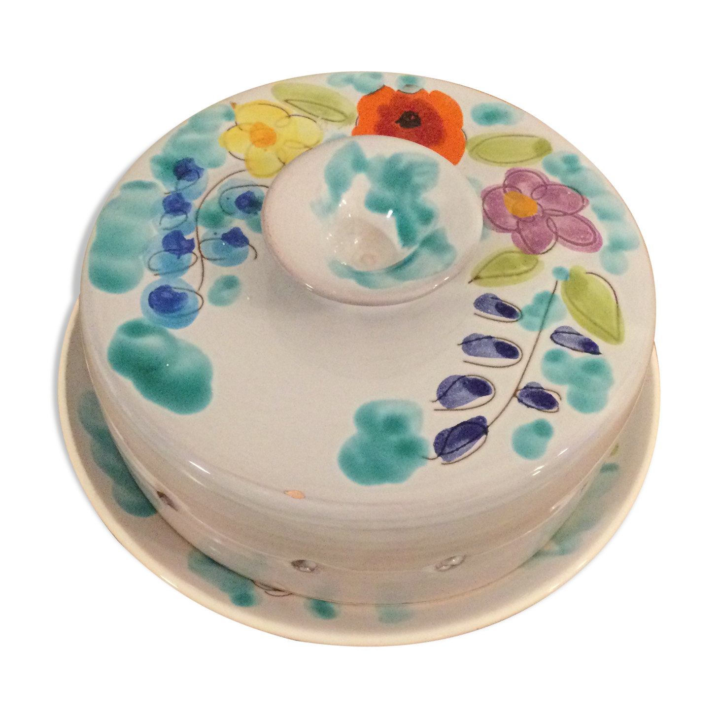 Cheese dish and bell