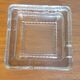 Square glass ashtray