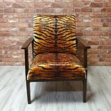Fauteuil rénové BW-14, Tiger, Pologne années 1960