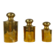 Set of 3 vintage brass boxes, 1960s-1970s
