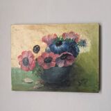 Acrylic on canvas old still life