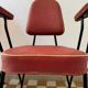 Tubular armchair chair from the 50s