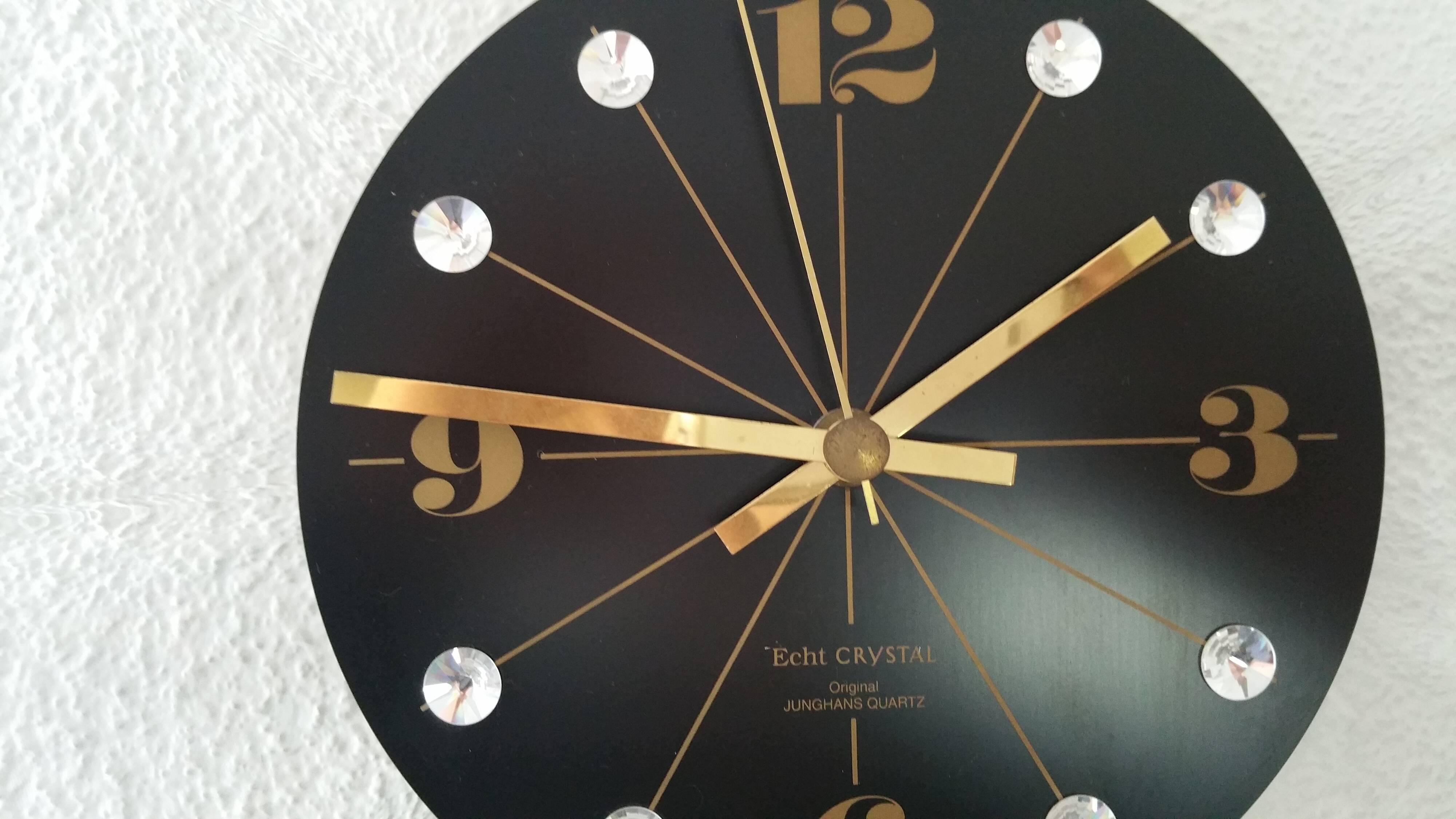 Junghans Crystal wall clock