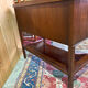 English mahogany sideboard with numerous drawers – sliding top