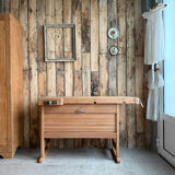 Vintage solid beech workbench (renovated)