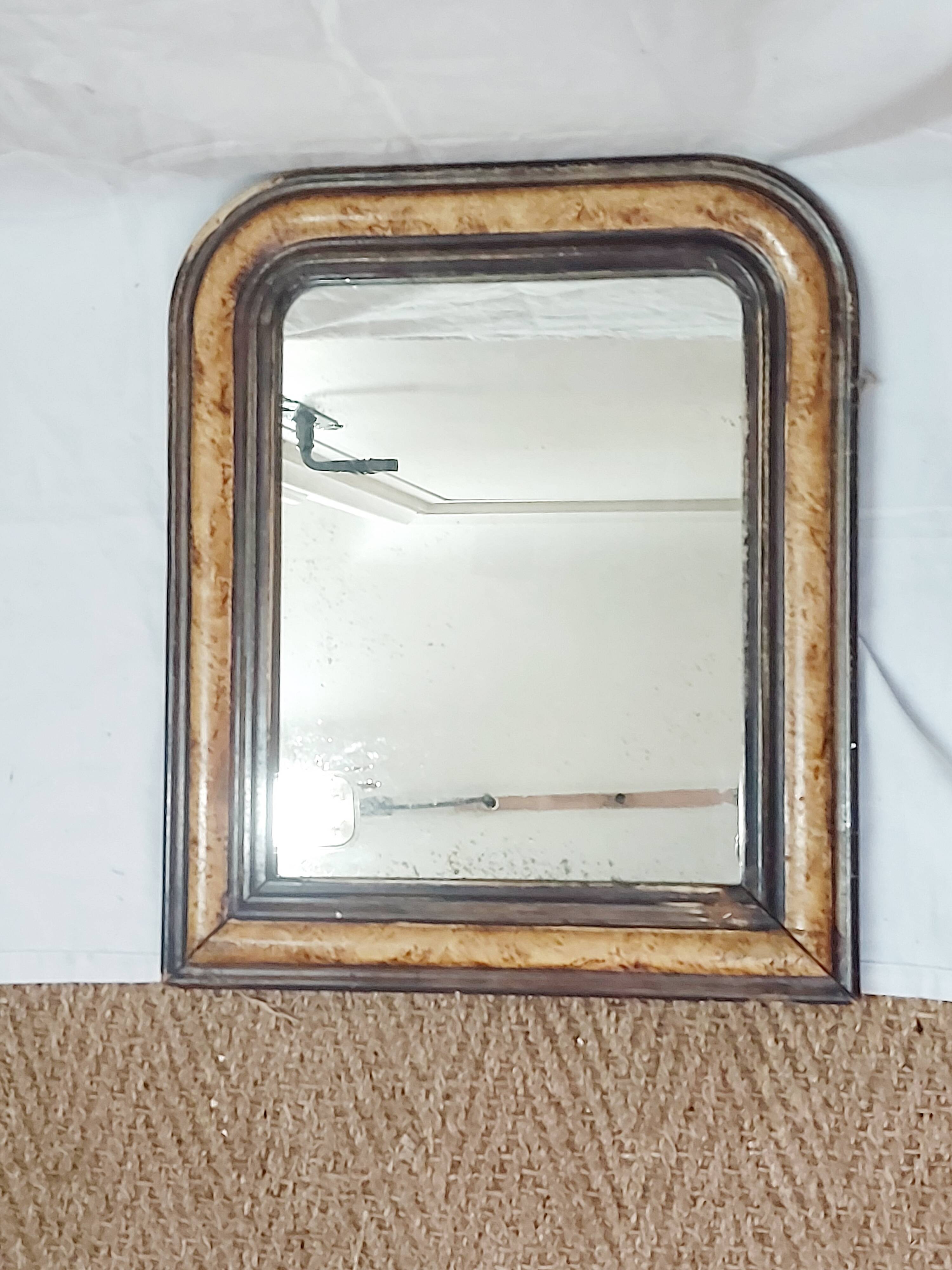 Louis Philippe mirror, early 20th century (40X33cm)