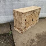 Parisian buffet in natural wood