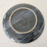 Ceramic dish with geometric patterns signed TAIZÉ, Daniel de Montmollin workshop