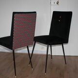 6 chairs 50s/60s restored