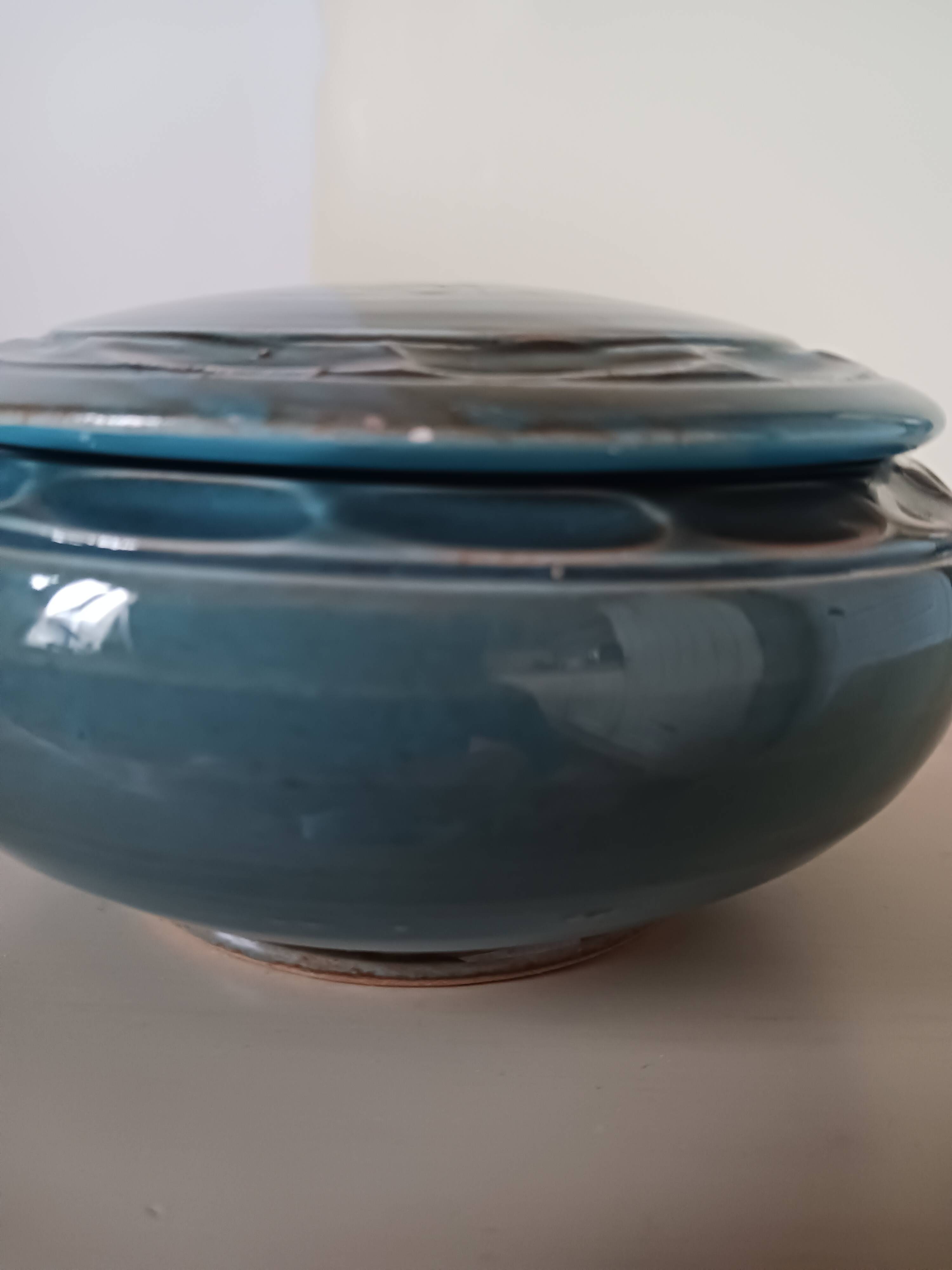 Ceramic bonbonnière from Vallauris.