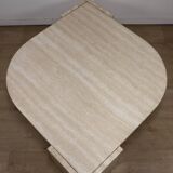 Table basse en travertin, 1980