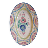 Large oval dish Henriot Quimper