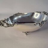 Italian 800 Silver Oval Footed Bowl