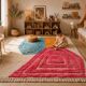 Moroccan wool rug 2/3 m