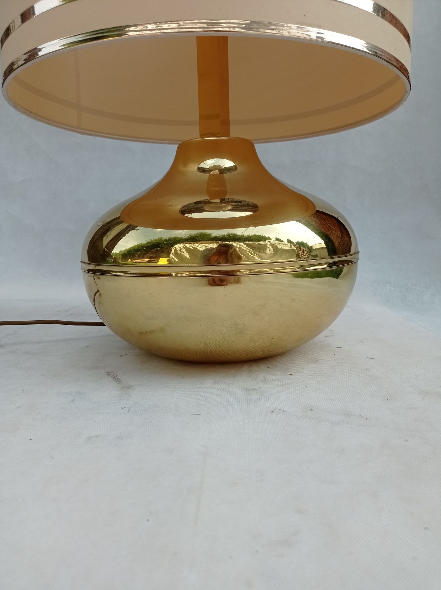 Table lamp from the 1980s, origin: italy