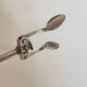 Sugar tongs or ice cubes